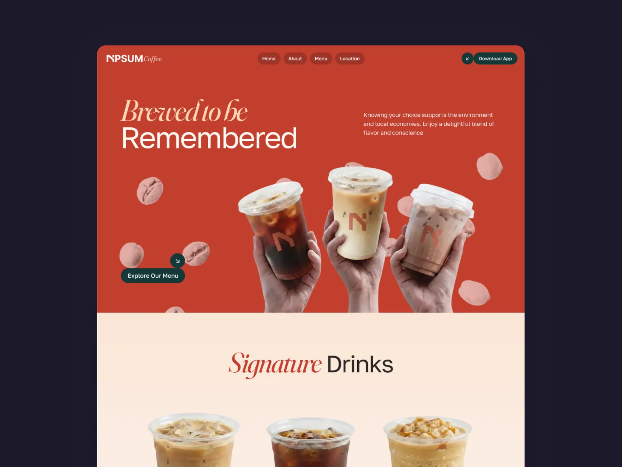Nipsum Coffee preview